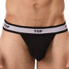 Barcode Berlin String Cache-sexe Top Noir
